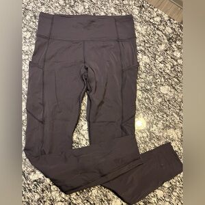 Black Lululemon tights size 8, 30” inseam (long)